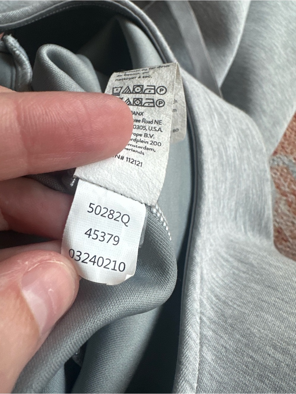 SPANX AIRESSENTIALS wide leg sleeveless jumpsuit Heather grey sz L Petite 50282Q - Picture 7 of 10